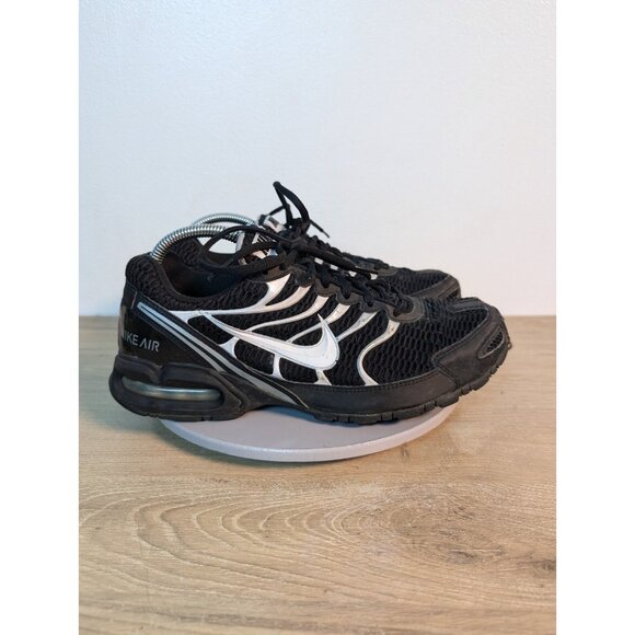 Nike Air Max Torch 4 Black White Women's Shoes Sneakers Size 11 Flaw 343851-010 - Picture 4 of 13